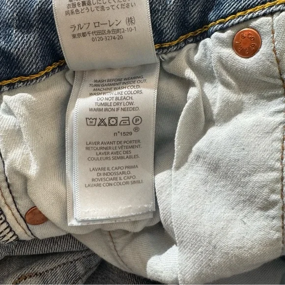 Polo by Ralph Lauren Kids Blue Jeans Size: 14 - Picture 8 of 10